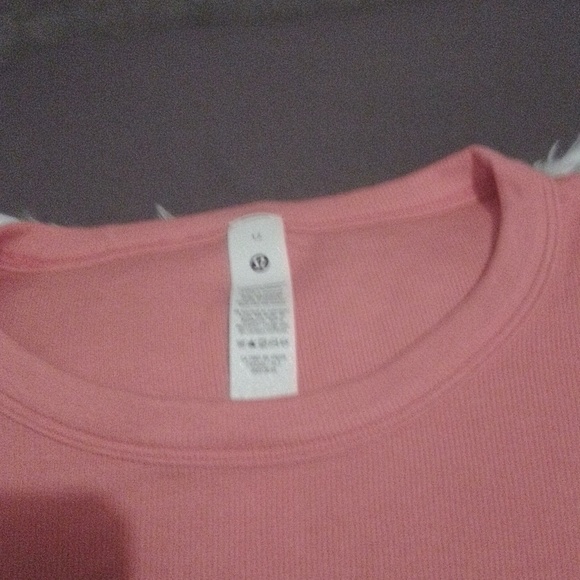 Lululemon Align HR legging and Lululemon Hold Tight Cropped T-SHIRT. Glaze Pink. - Picture 7 of 10